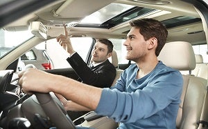 Schedule a test drive at Les Stanford Cadillac in Dearborn, MI.