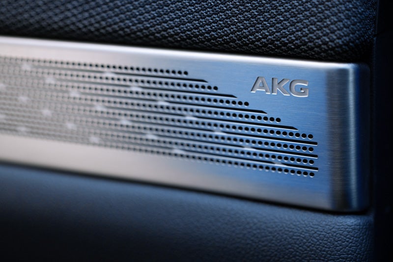 Close-up View of the AKG Studio Audio Speaker | Les Stanford Cadillac in Dearborn MI