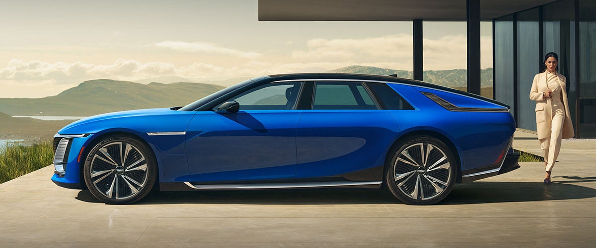 Close-up of the Ultra-luxury Cadillac CELESTIQ Craftmanship Speakers | Les Stanford Cadillac in Dearborn MI