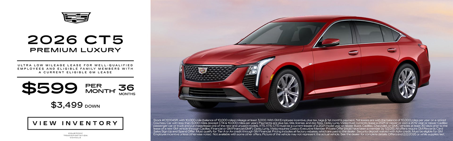 2026 CT5 PREMIUM LUXURY