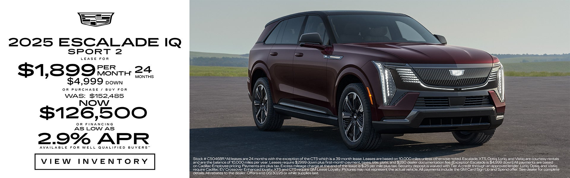 2025 ESCALADE IQ SPORT 2